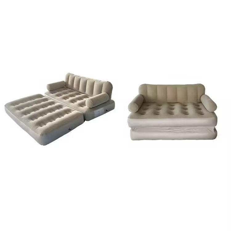 FENGSEN Sofá Cama Inflable Plegable Doble 190*150*65 cm con Bomba Eléctrica – Ideal para Hogar y Camping (Copy)