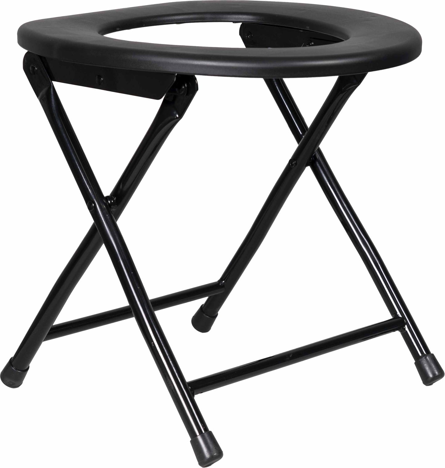 Asiento de Inodoro Portátil Plegable para Uso al Aire Libre