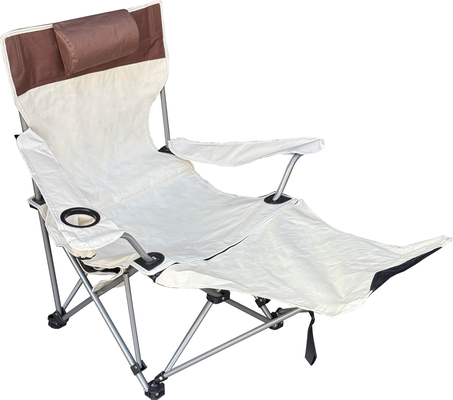 Silla con reposapiés | Plegable con estuche | Resistente