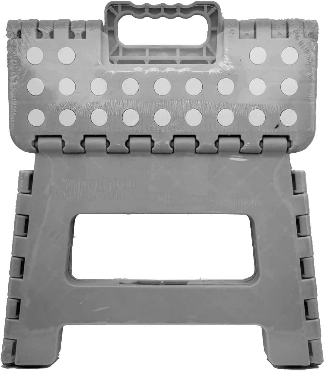 Taburete Plegable con Asa y Superficie Antideslizante