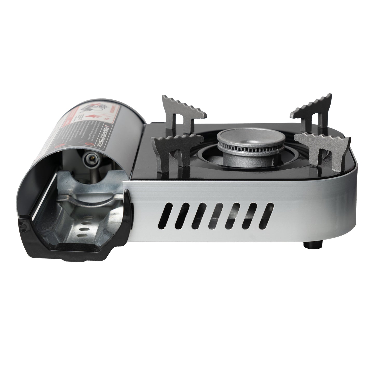 Hornillo de gas butano portátil - Liviano y fácil de guardar con práctico empaque de maleta - Uso exterior o de emergencia FENGSEN