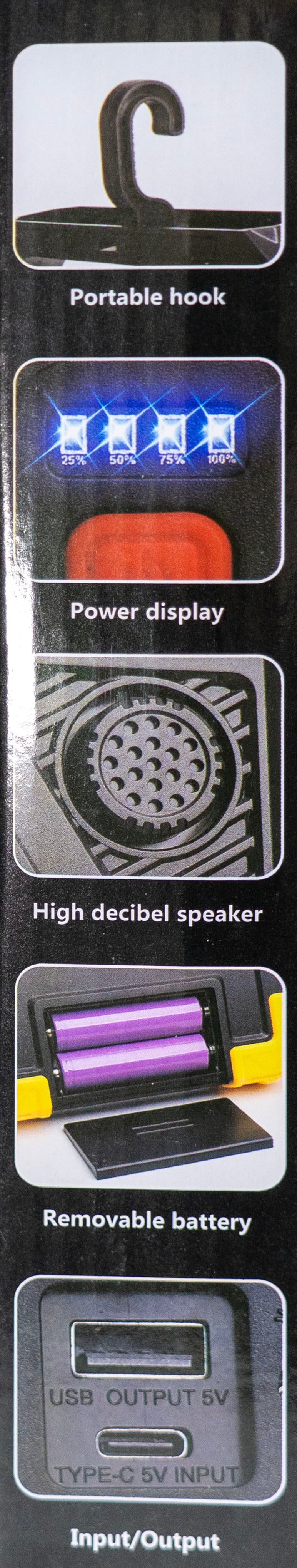 Foco LED Solar Multifunción