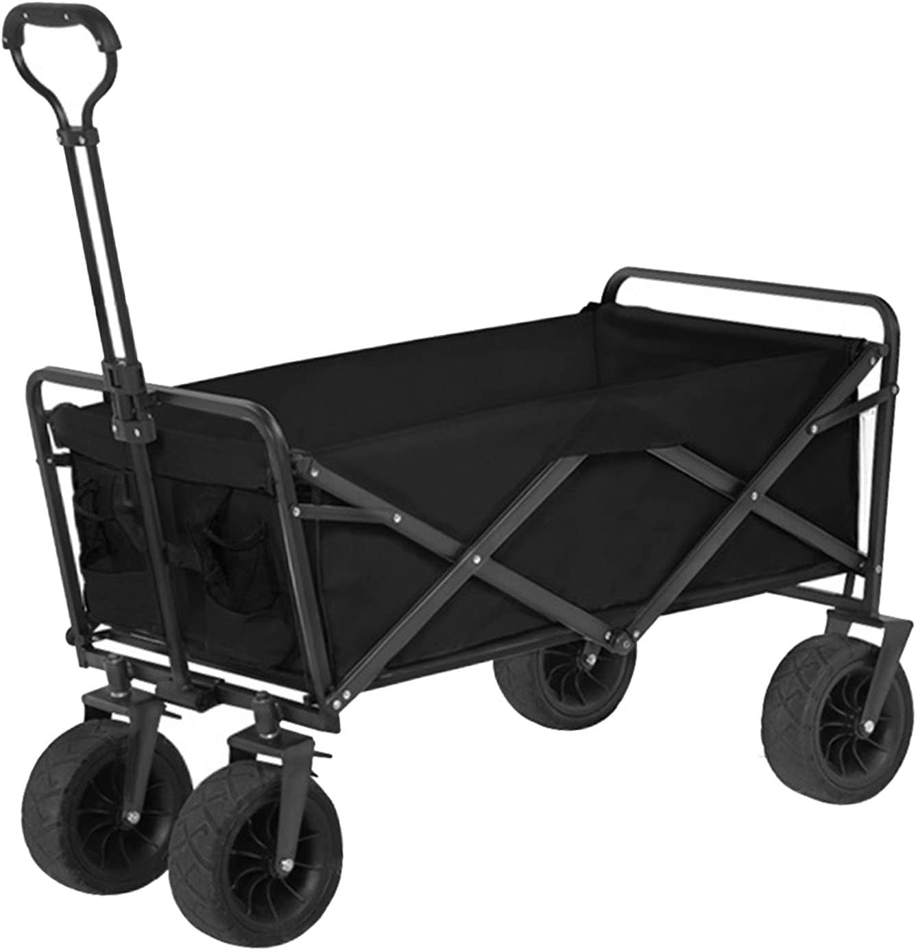 Carro Multiusos Plegable 150L con Ruedas Todoterreno