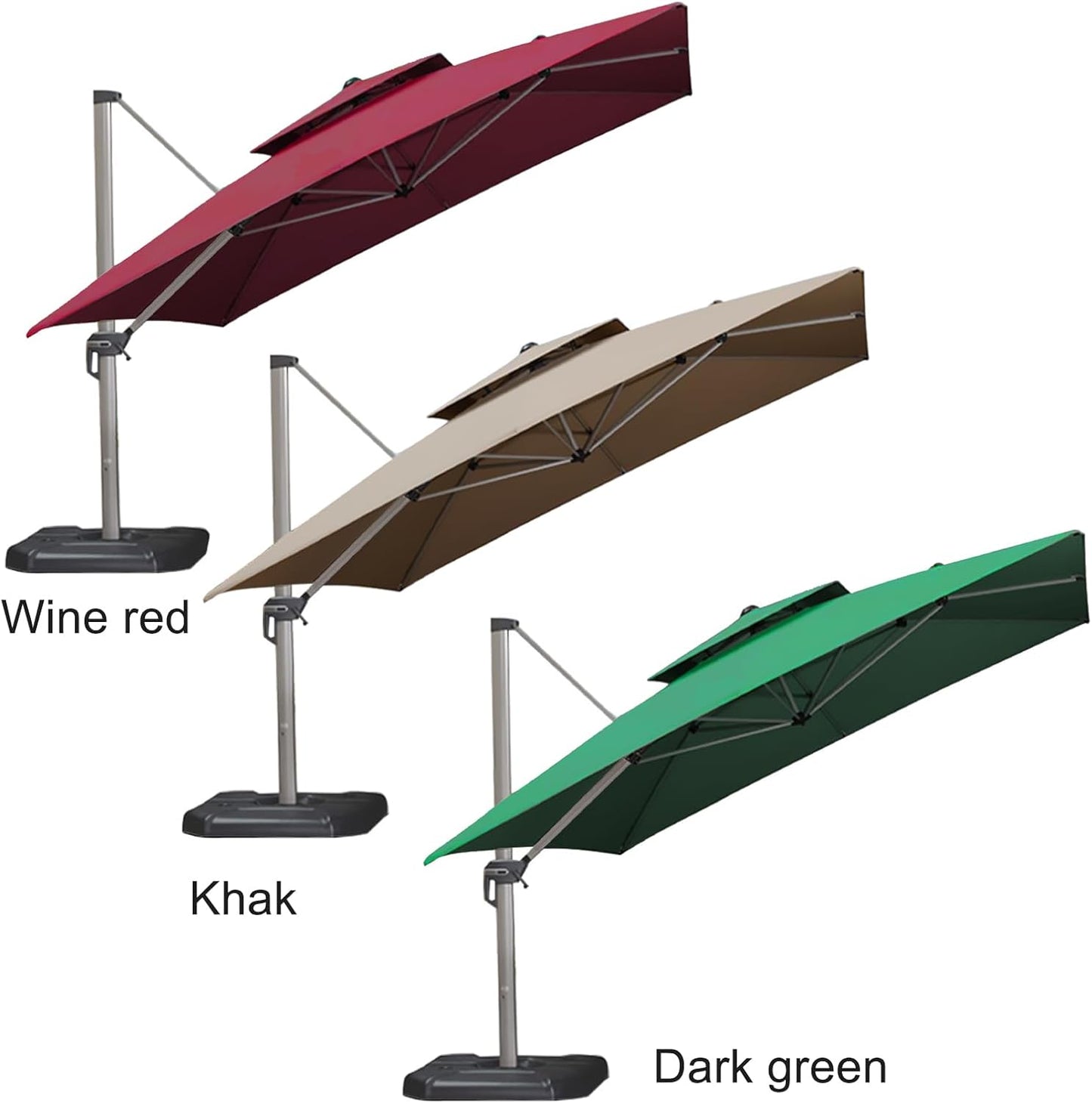 Sombrilla Lateral de Jardín (no incluye envio)