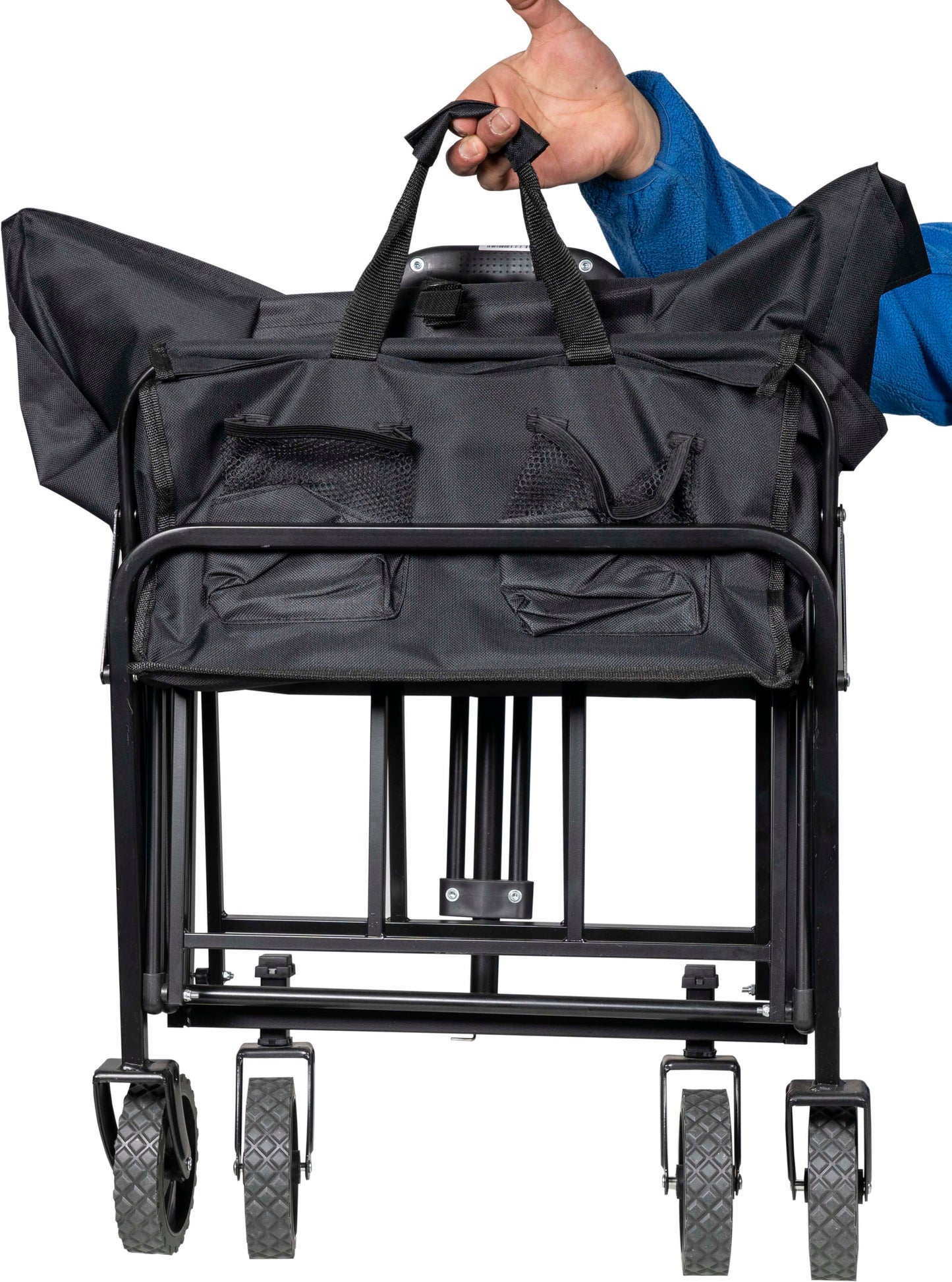 Carrito de playa - 72 X 87 X 43 CM - Práctico y plegable FENGSEN