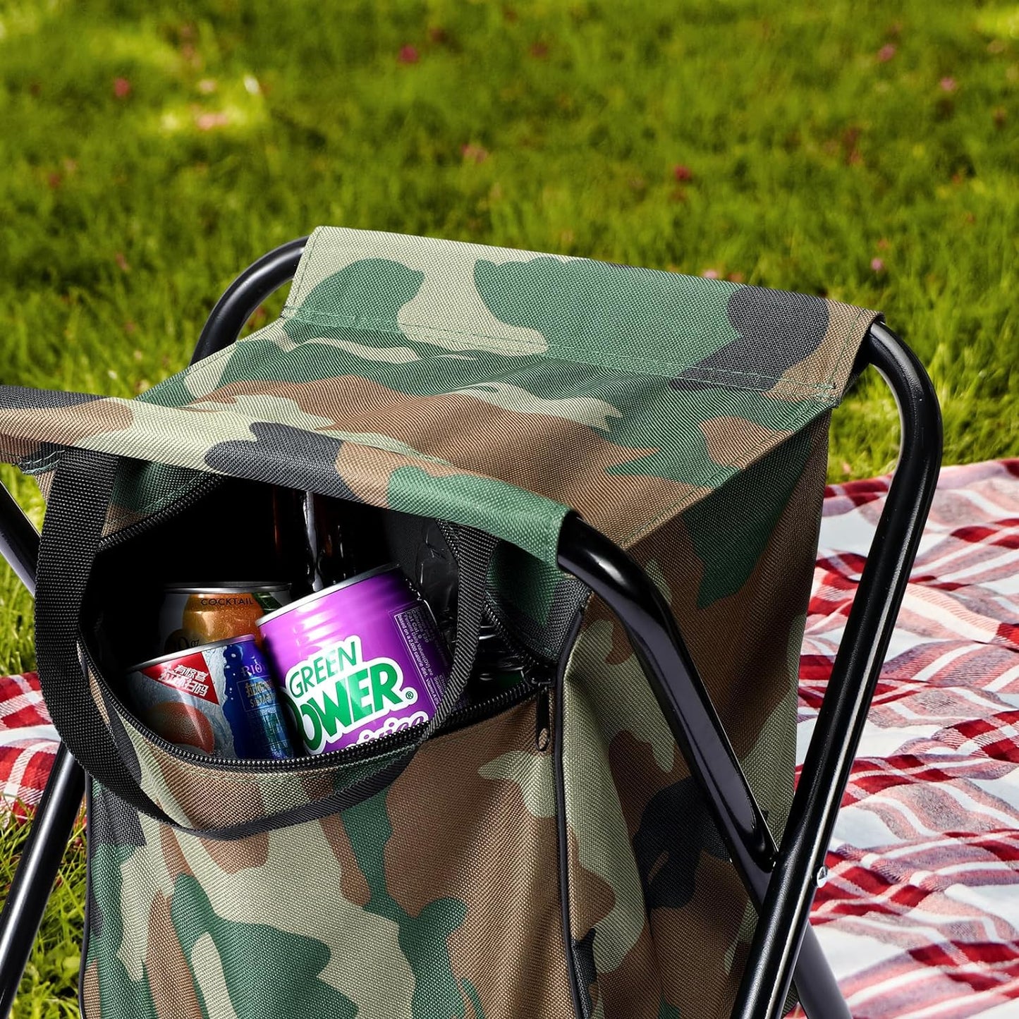 Silla con mochila + nevera. Plegable y resistente FENGSEN