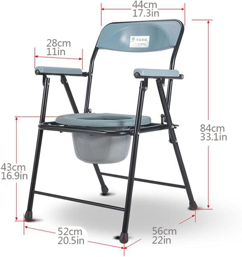 Silla Inodoro Plegable – Robusta y compacta