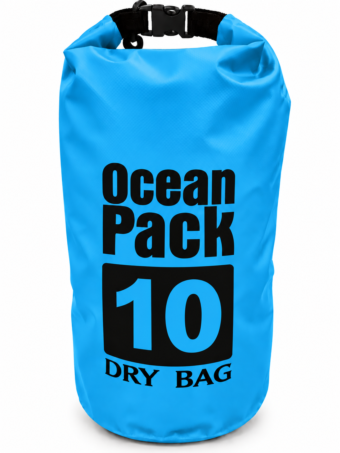 Bolsa Estanca Impermeable Ocean Pack 5L y 10L | Bolsa Seca con Correa Ajustable para Playa, Camping y Kayak