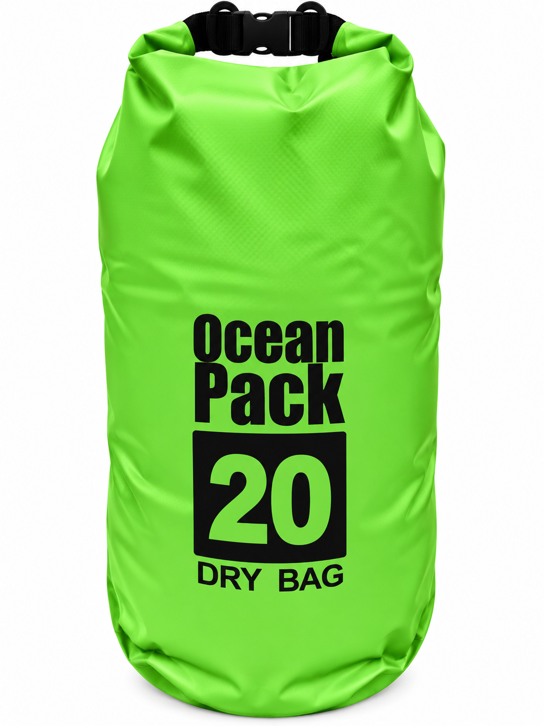 Mochila Bolsa Estanca Impermeable Ocean Pack 20L | 2 Correas Ajustables, Cierre Enrollable, Playa, Camping y Kayak