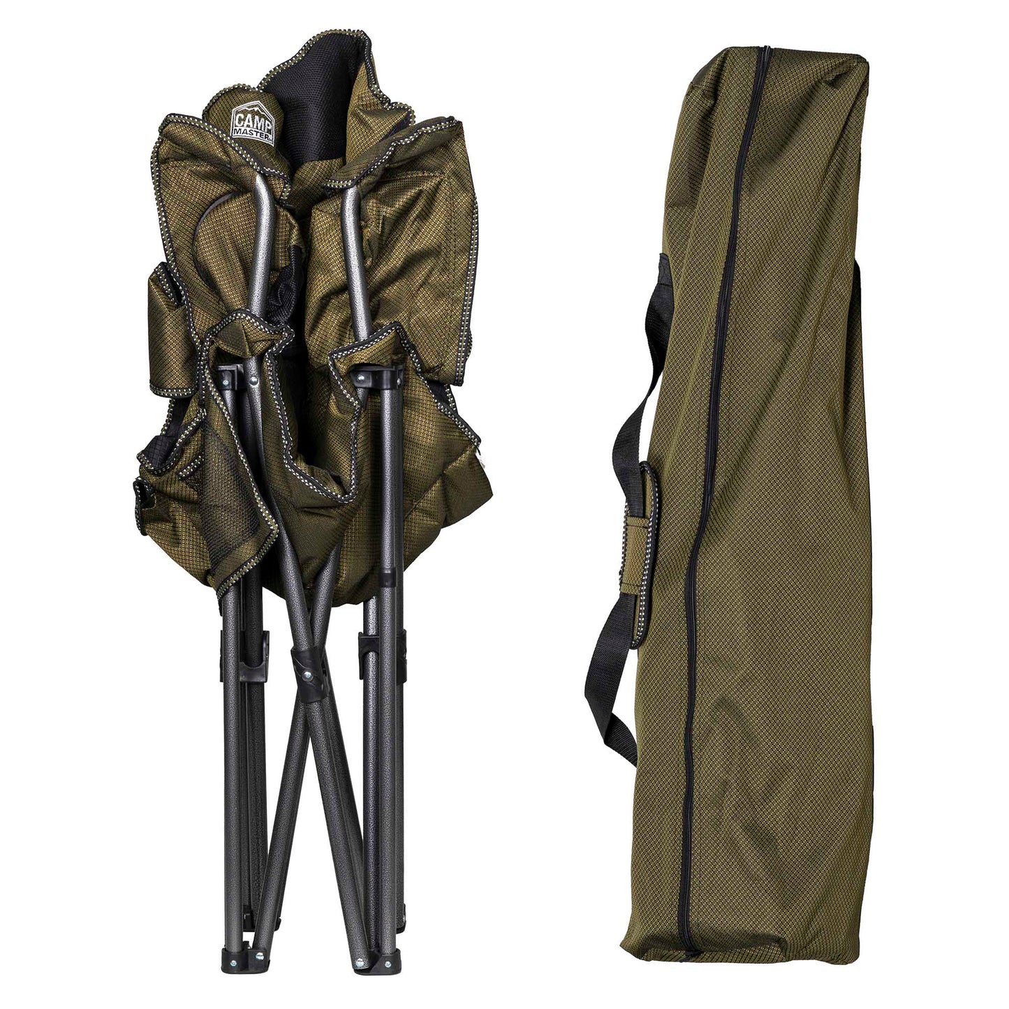 Silla plegable XXL con nevera y portavasos – Comodidad para tus aventuras
