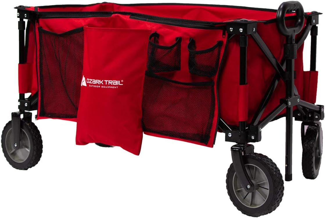 Carro multiuso con mango extensible - Para playa, campo, nieve FENGSEN