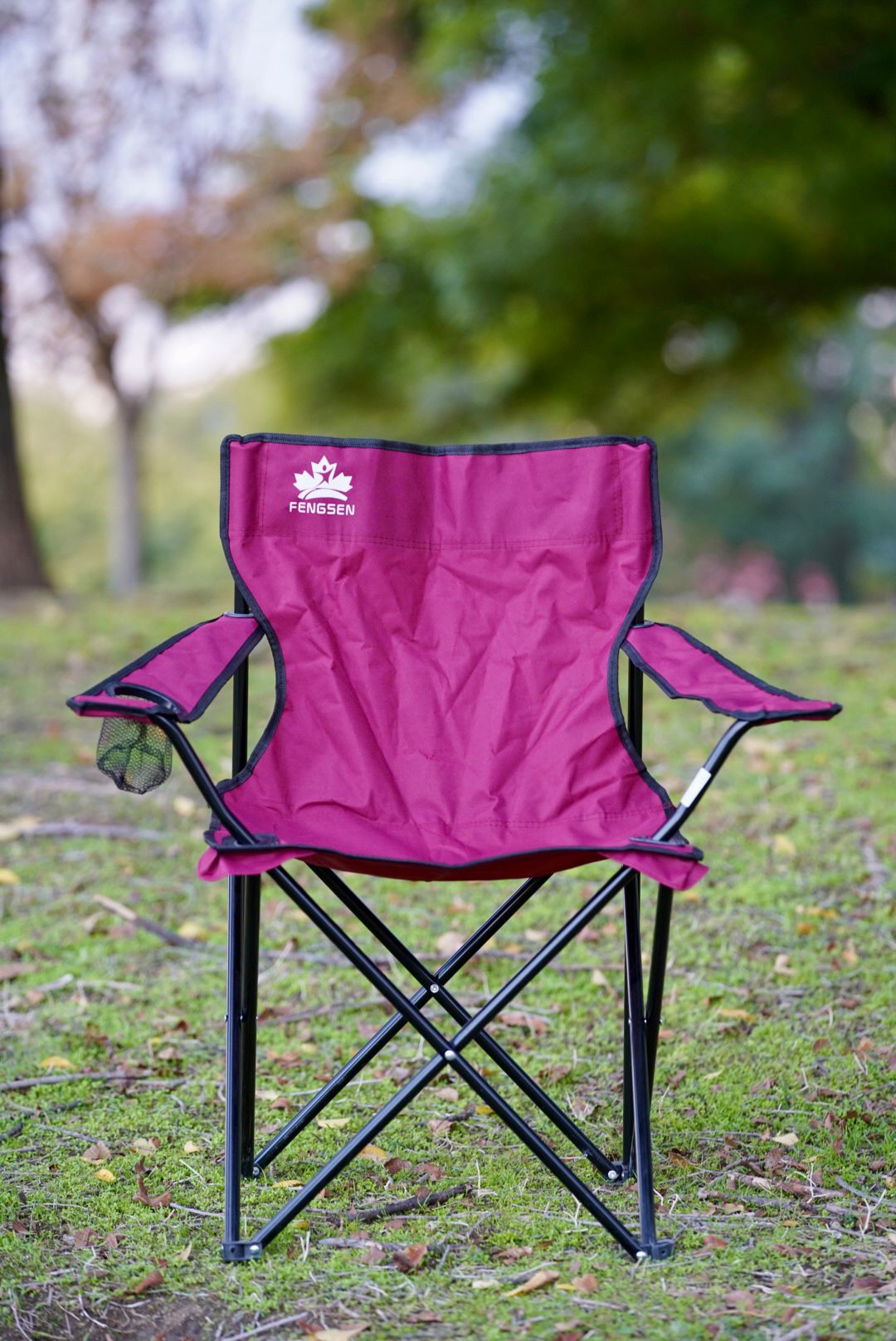 Silla de Camping Plegable – Ligera e Impermeable para Exterior y Pesca