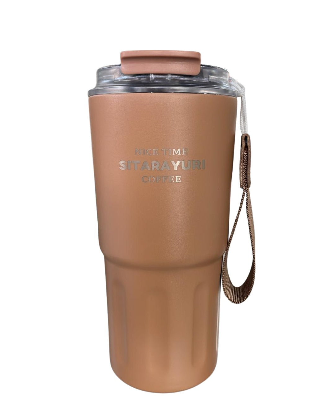 💜 Vaso térmico con asa y tapa hermética – 600 ml (2466)