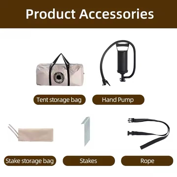 Tienda de Campaña Hinchable - Totalmente Automática - Tamaño Familiar FENGSEN