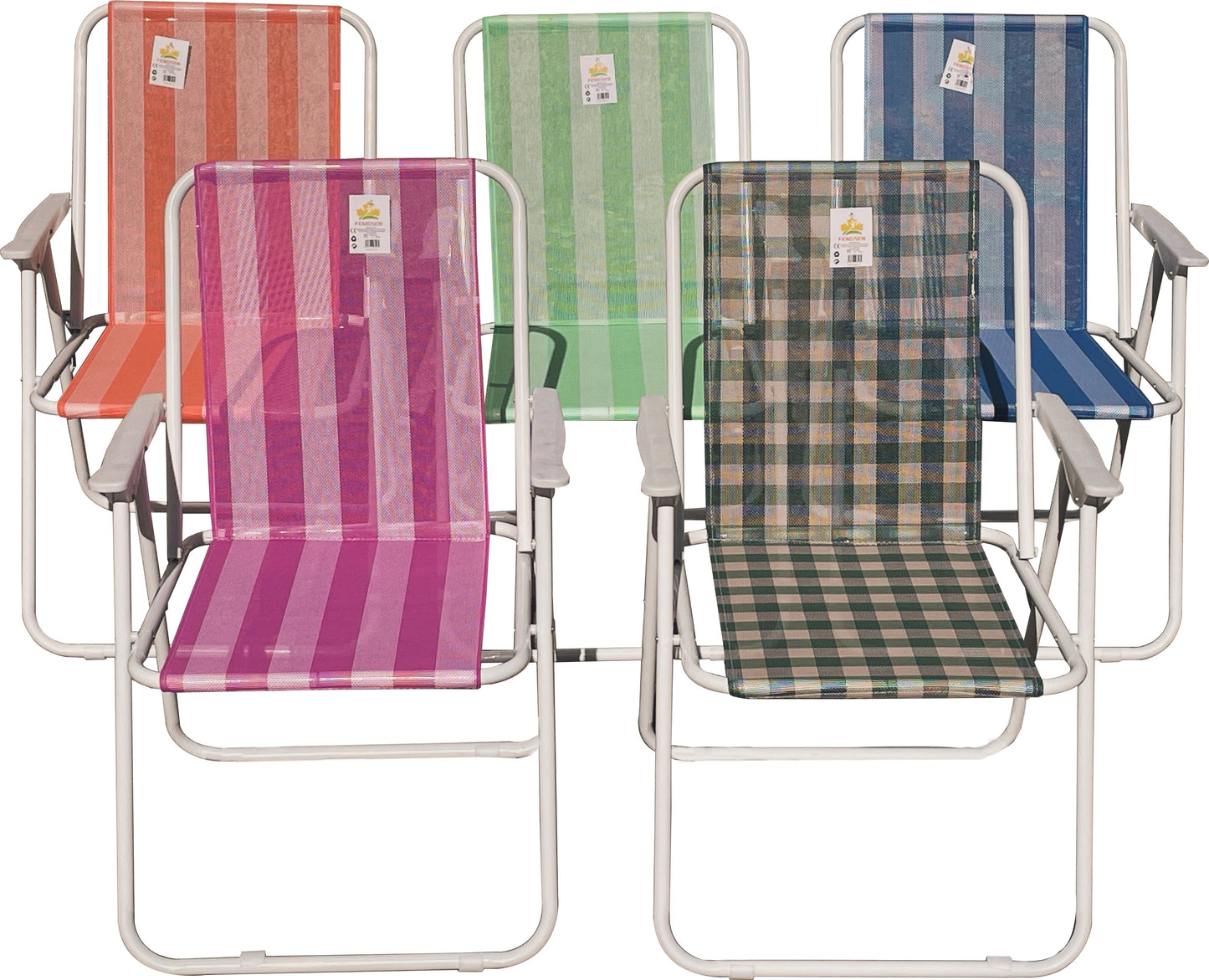 Silla Plegable - Perfecta para Playa, Piscina y Camping FENGSEN