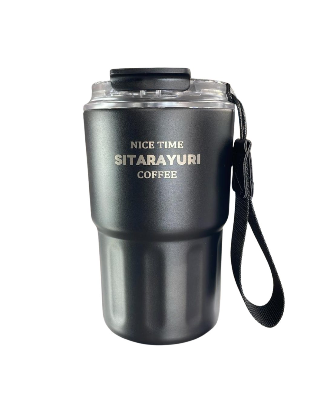 🧡 Vaso térmico con asa y tapa hermética – 360ml (2465)