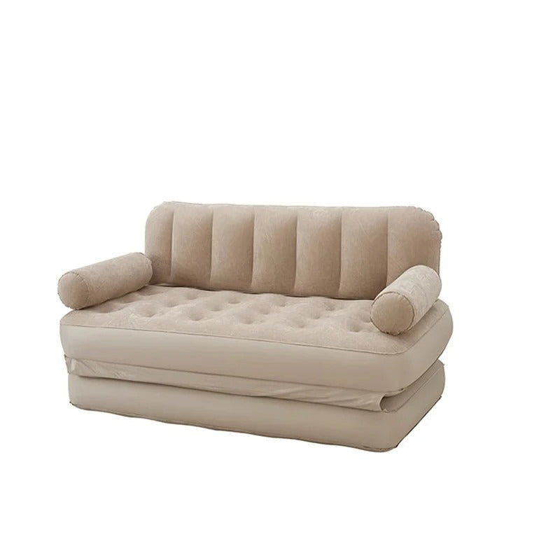 FENGSEN Sofá Cama Inflable Plegable Doble 190*150*65 cm con Bomba Eléctrica – Ideal para Hogar y Camping (Copy)