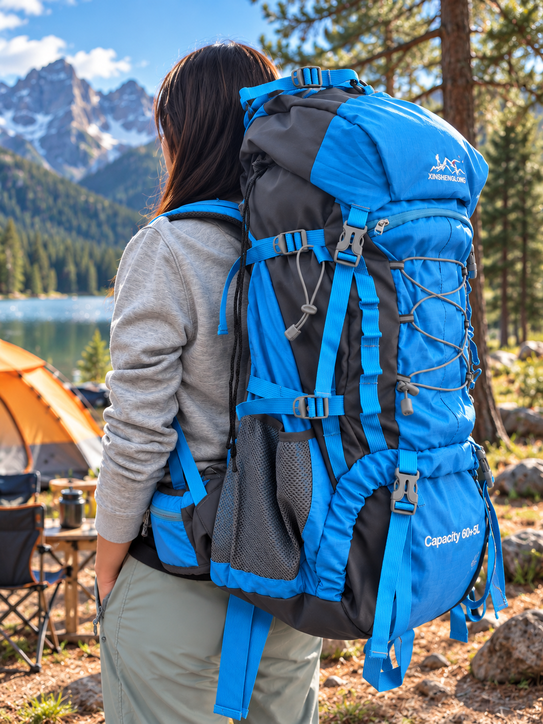 Mochila de senderismo Xinshenglong 65Lts