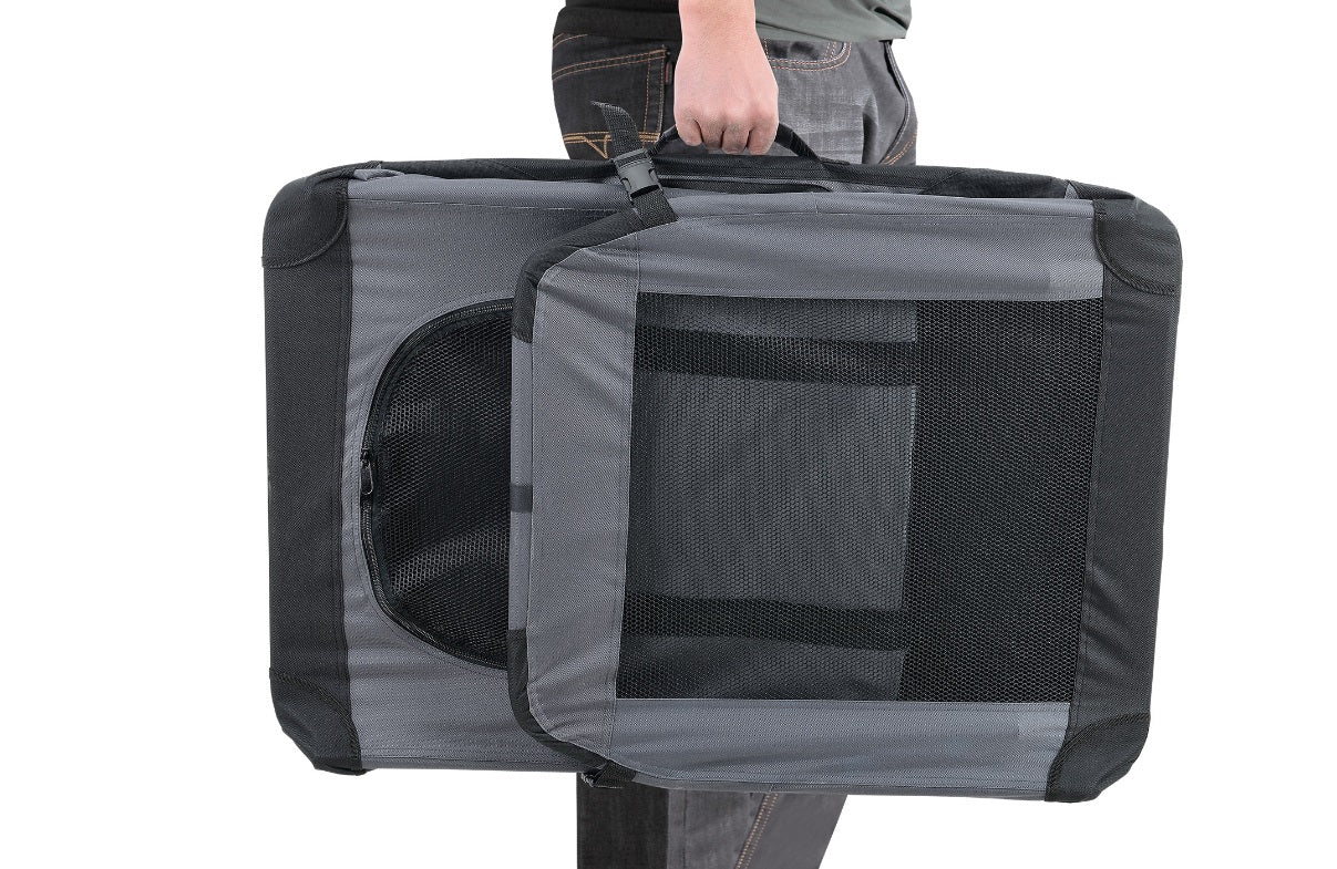 Transportín pequeño para Mascotas - Plegable 60X40X40 CM FENGSEN
