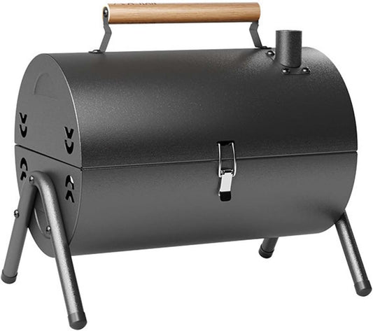 Parrilla de Carbón Portátil | Doble cara, plegable y perfecta para 3–5 personas
