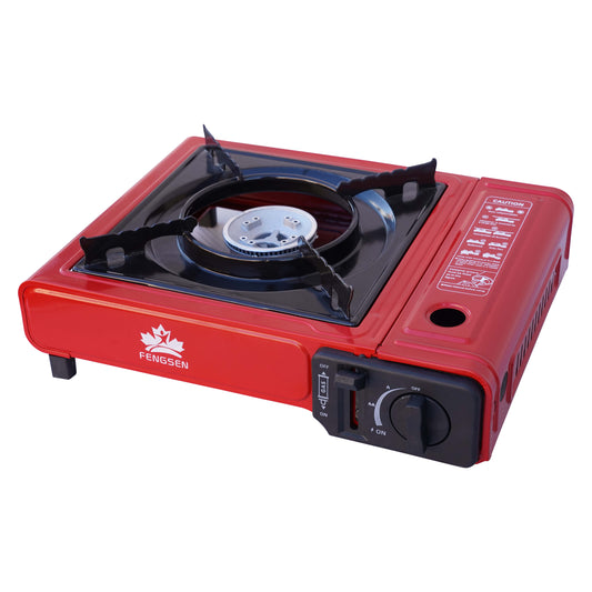 Portable Butane Gas Stove - Easy to use, with a compact and elegant design - Outdoor or emergency use