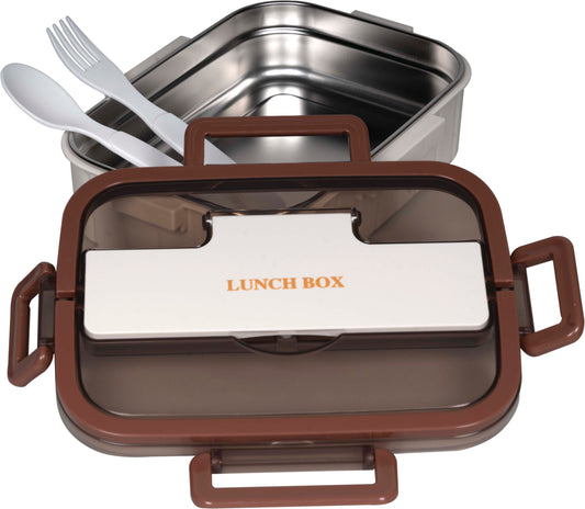 Fiambrera Bento de Acero Inoxidable con Cubiertos: Práctica y Elegante FENGSEN
