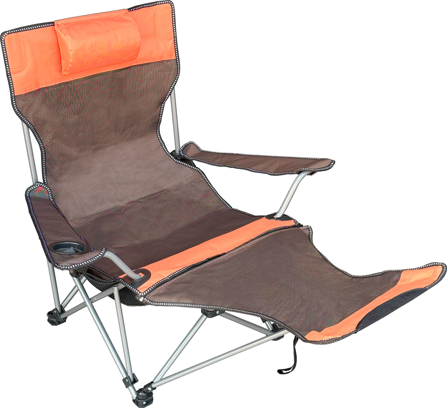 Silla con reposapiés | Plegable con estuche | Resistente