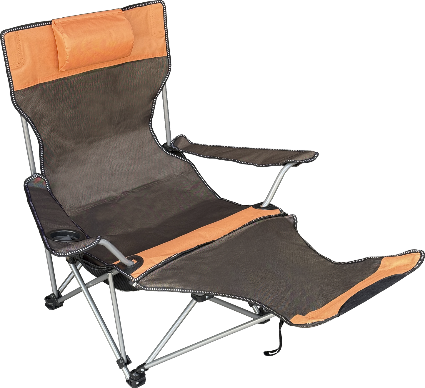 Silla con reposapiés | Plegable con estuche | Resistente
