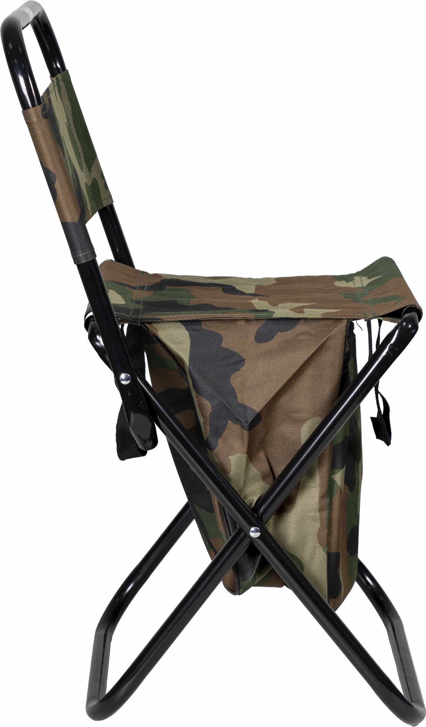 Silla ligera para exteriores con diseño único y bolsillo de almacenamiento