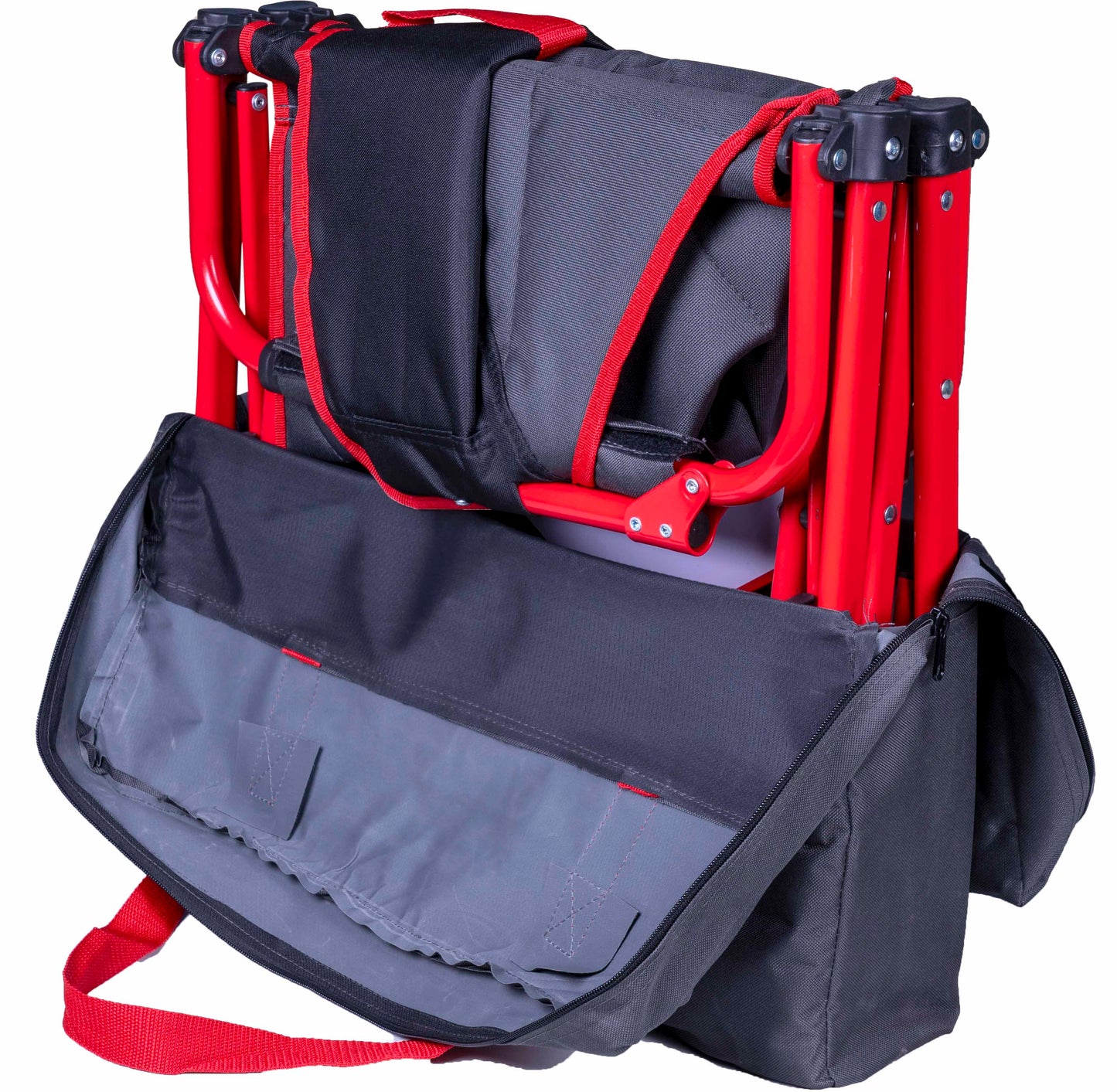 Silla estilo director con Mesa Auxiliar – Robusta, Plegable y Lista para Todo