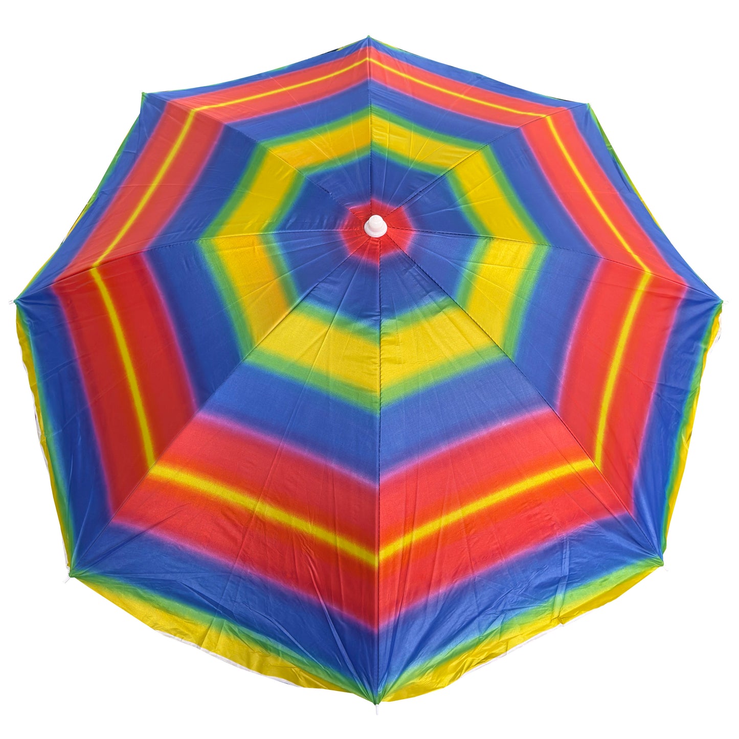 Sombrilla de Playa con Giro Orientable | Diámetro 85CM | Parasol Colorido con Protección Solar UV | Tela 170T Revestida en Plata | Tubo 19/22mm | 5 Colores ALEATORIOS