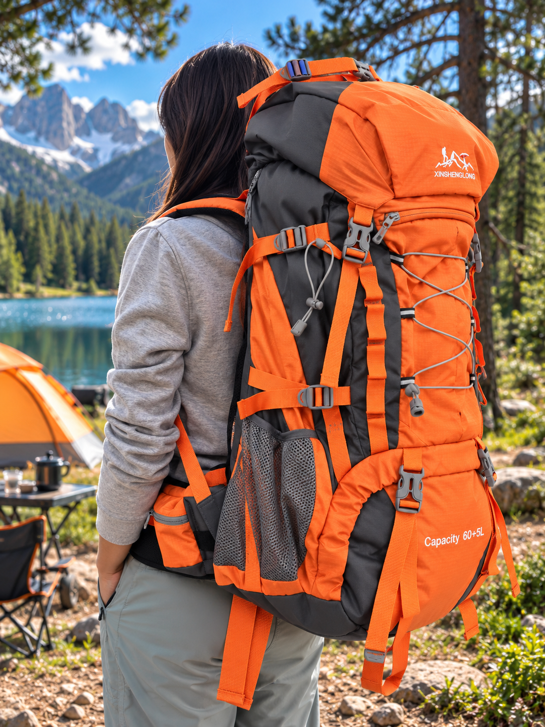Mochila de senderismo Xinshenglong 65Lts