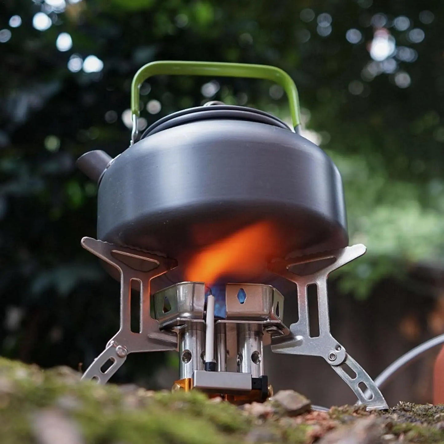 Hornillo de Camping Portatil y Ligero - Para Acampar al Aire Libre FENGSEN