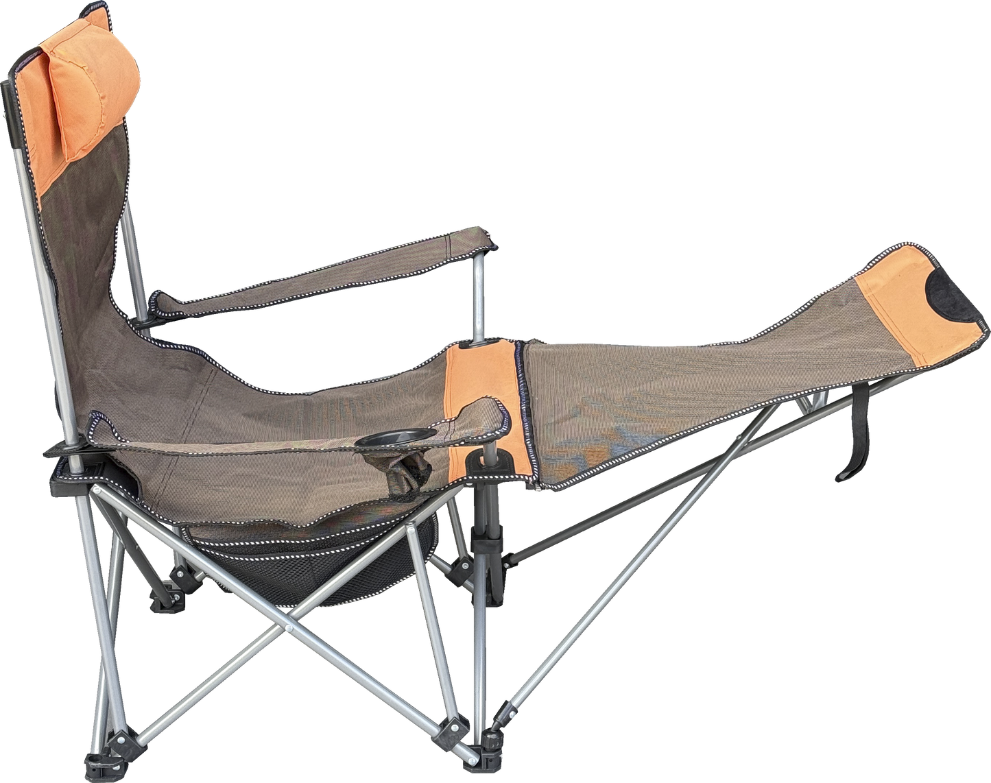 Silla con reposapiés | Plegable con estuche | Resistente