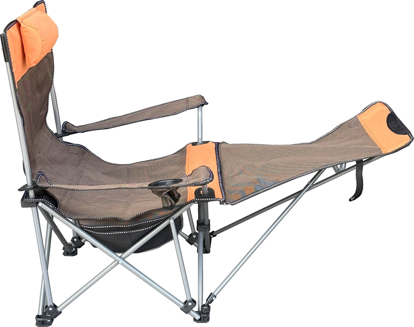 Silla con reposapiés | Plegable con estuche | Resistente