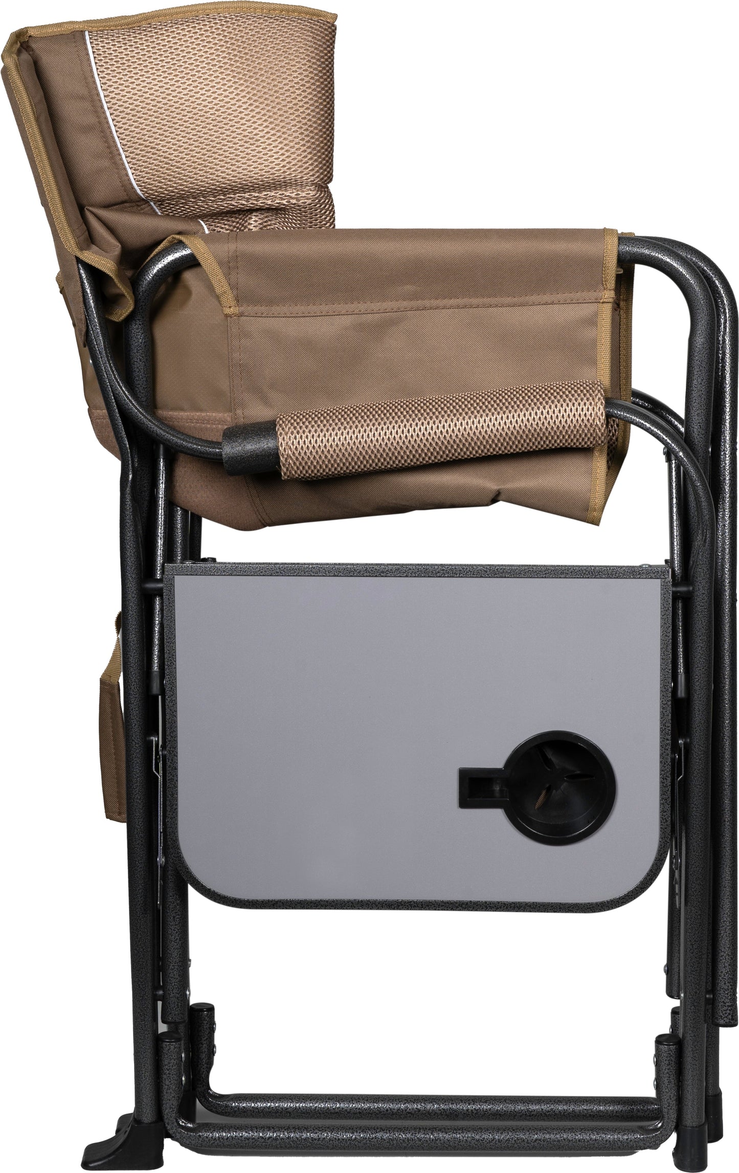 Silla Plegable Con Portavasos y Nevera - Perfecto para Camping y Playa FENGSEN