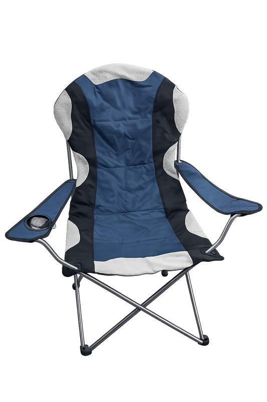 Folding chair for outdoor enjoyment - with practical carrying case