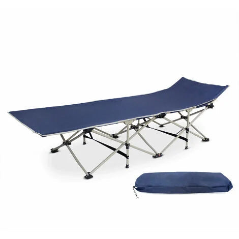 Tumbona Plegable Azul Marino – Estable, Ligera y Resistente al Agua FENGSEN