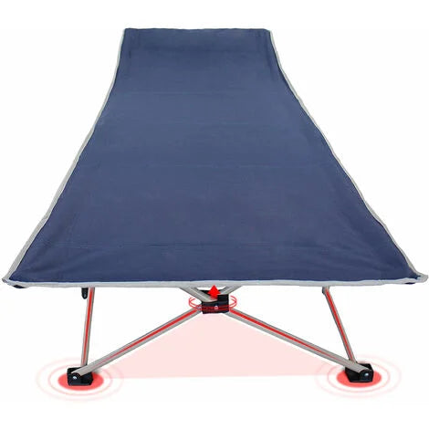 Tumbona Plegable Azul Marino – Estable, Ligera y Resistente al Agua FENGSEN