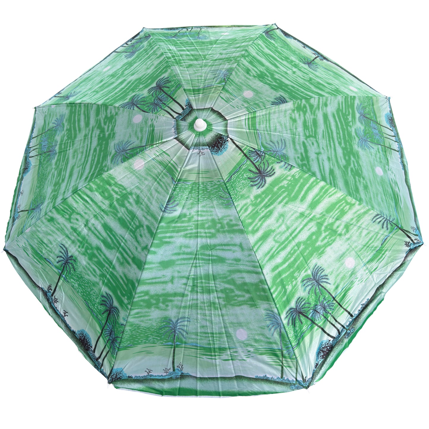 Sombrilla de Playa con Giro Orientable | Diámetro 85CM | Parasol Colorido con Protección Solar UV | Tela 170T Revestida en Plata | Tubo 19/22mm | 5 Colores ALEATORIOS