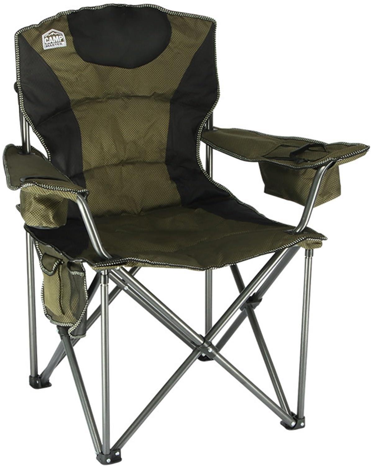 Silla plegable XXL con nevera y portavasos – Comodidad para tus aventuras