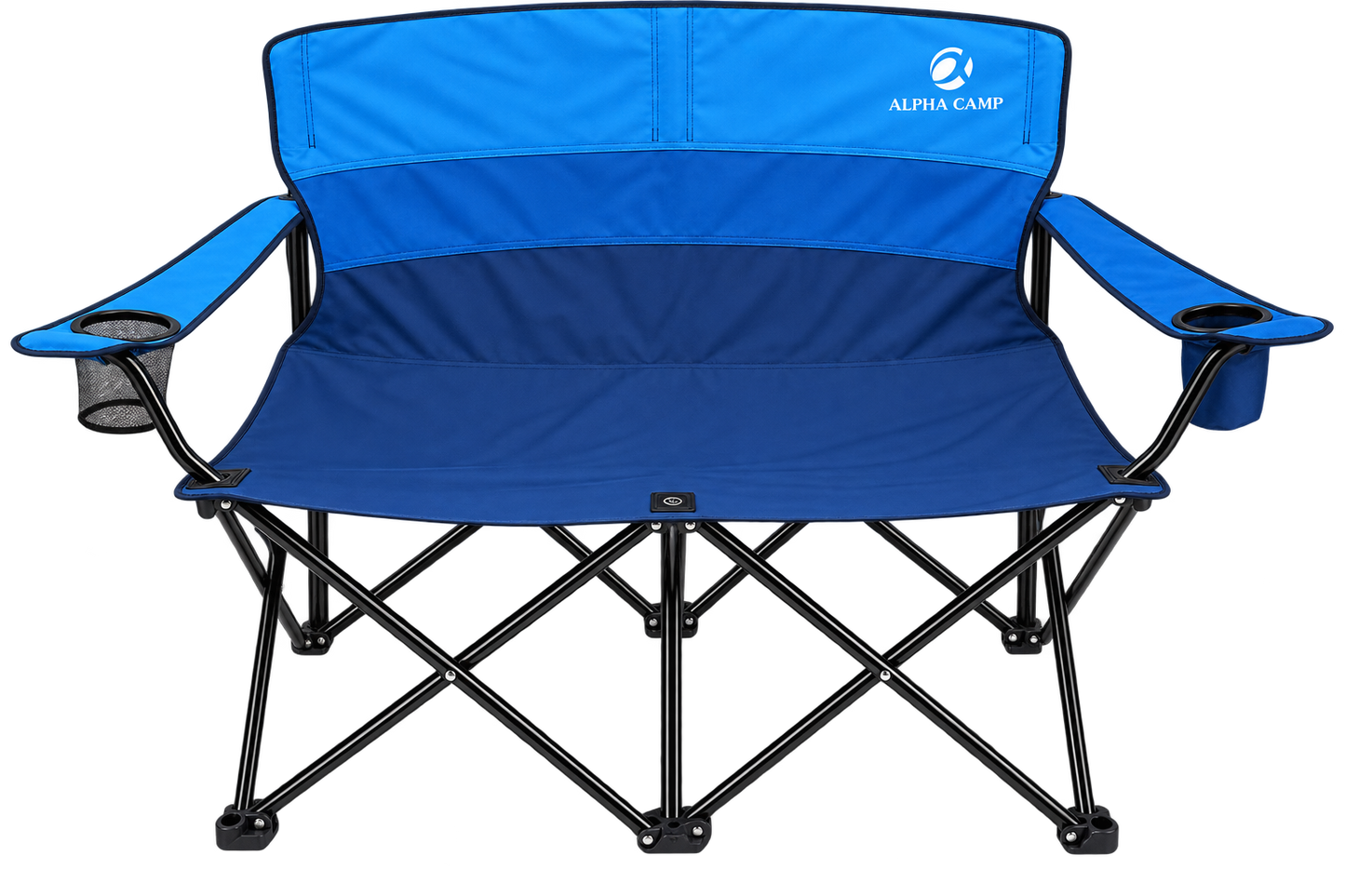 Silla doble plegable de camping