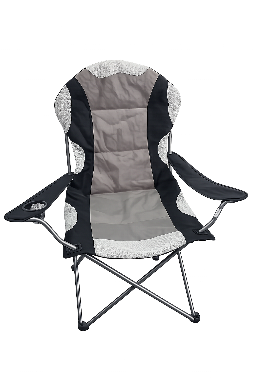 Folding chair for outdoor enjoyment - with practical carrying case