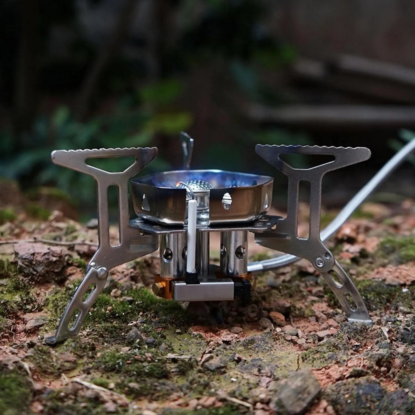 Hornillo de Camping Portatil y Ligero - Para Acampar al Aire Libre FENGSEN