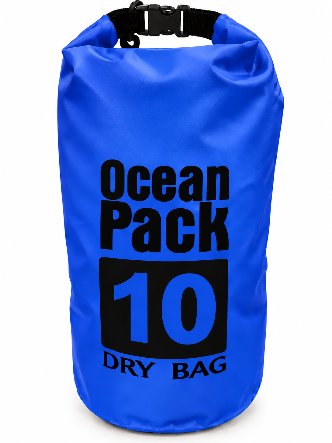 Bolsa Estanca Impermeable Ocean Pack 5L y 10L | Bolsa Seca con Correa Ajustable para Playa, Camping y Kayak