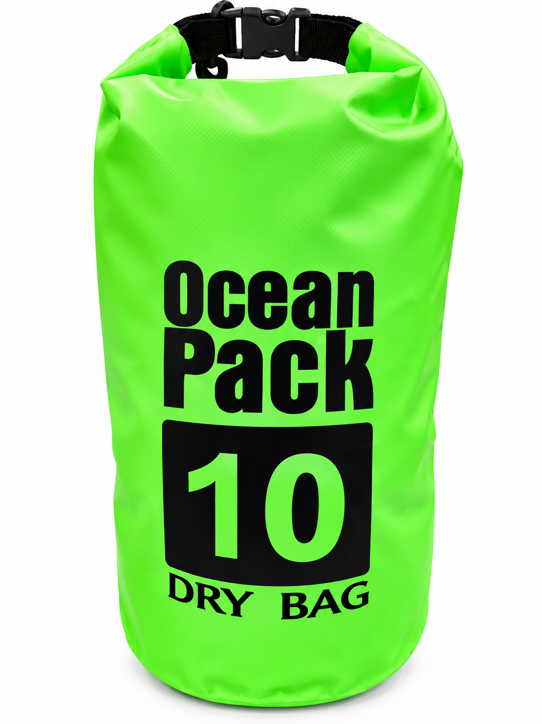 Bolsa Estanca Impermeable Ocean Pack 5L y 10L | Bolsa Seca con Correa Ajustable para Playa, Camping y Kayak