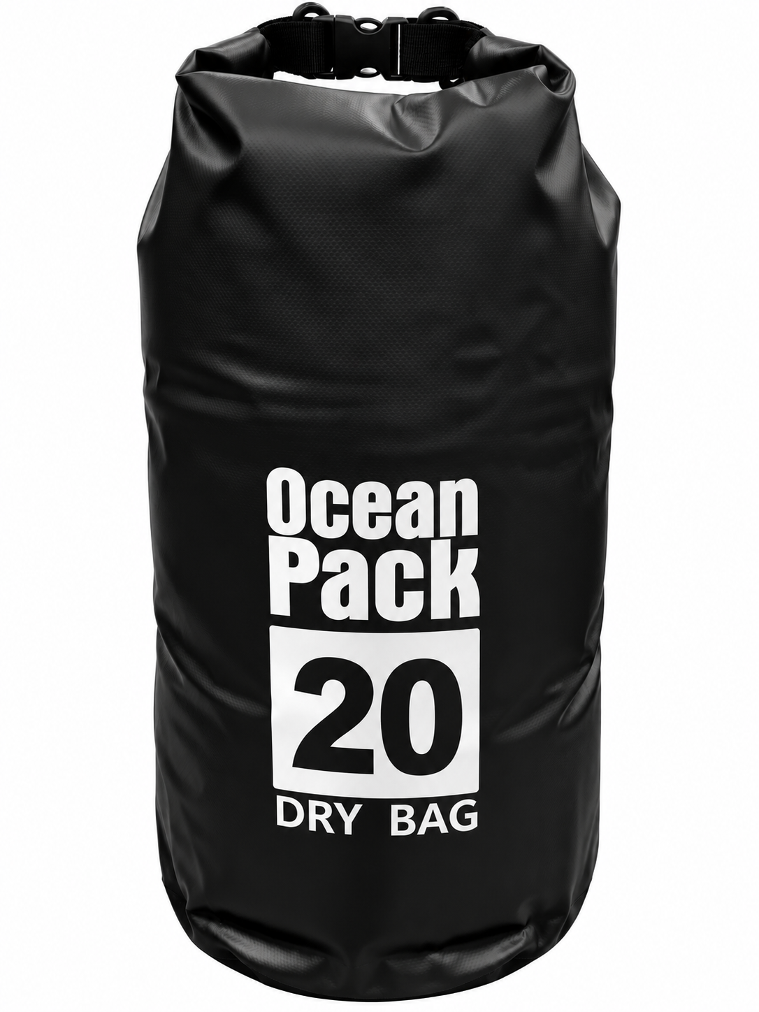 Mochila Bolsa Estanca Impermeable Ocean Pack 20L | 2 Correas Ajustables, Cierre Enrollable, Playa, Camping y Kayak