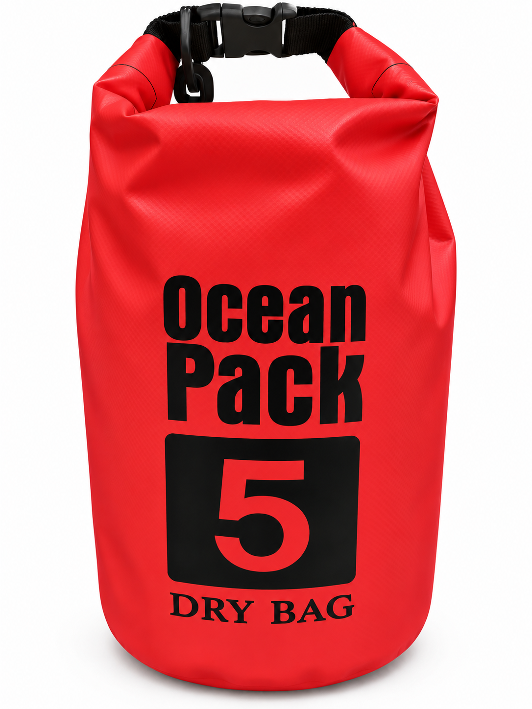 Bolsa Estanca Impermeable Ocean Pack 5L y 10L | Bolsa Seca con Correa Ajustable para Playa, Camping y Kayak