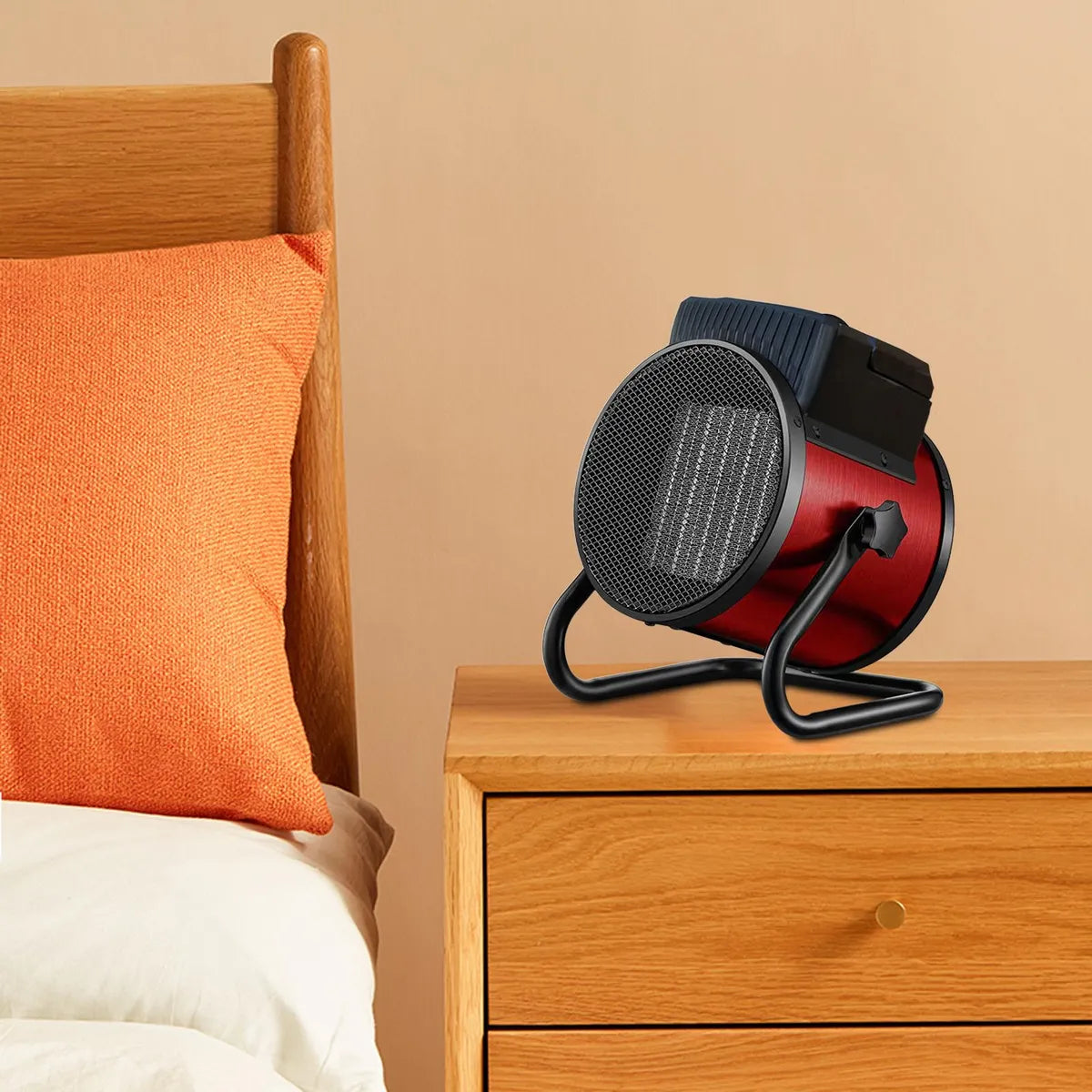 🔥 Calefactor Eléctrico Portátil PTC de 2.5kW | Calor Rápido y Eficiente (Modelo NSB-200B1)