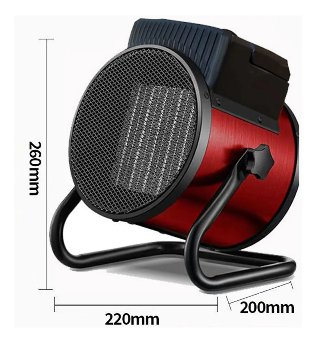 🔥 Calefactor Eléctrico Portátil de Alta Potencia 2000w | Diseño Industrial y Eficiente